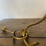 Old brass hooks