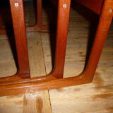 BR Gelsted Scandinavian teak nesting table BR Gelsted Denmark