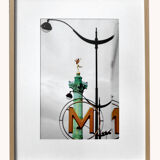 Framed photograph