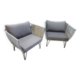 Pair of armchairs