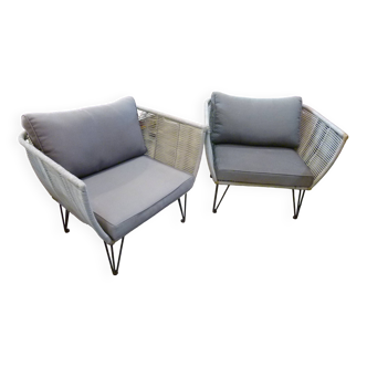 Pair of armchairs