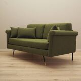 Green sofa, Italian design, 1960s, production: Italy