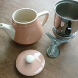 Vintage coffee maker "Salam" 4T V&B pink and beige