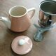 Cafetière vintage "Salam" 4T V&B rose et beige