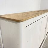 1950s oak countertop sideboard