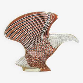 Eagle resin sculpture by Abraham Palatnik OpArt