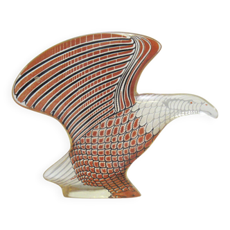 Eagle resin sculpture by Abraham Palatnik OpArt