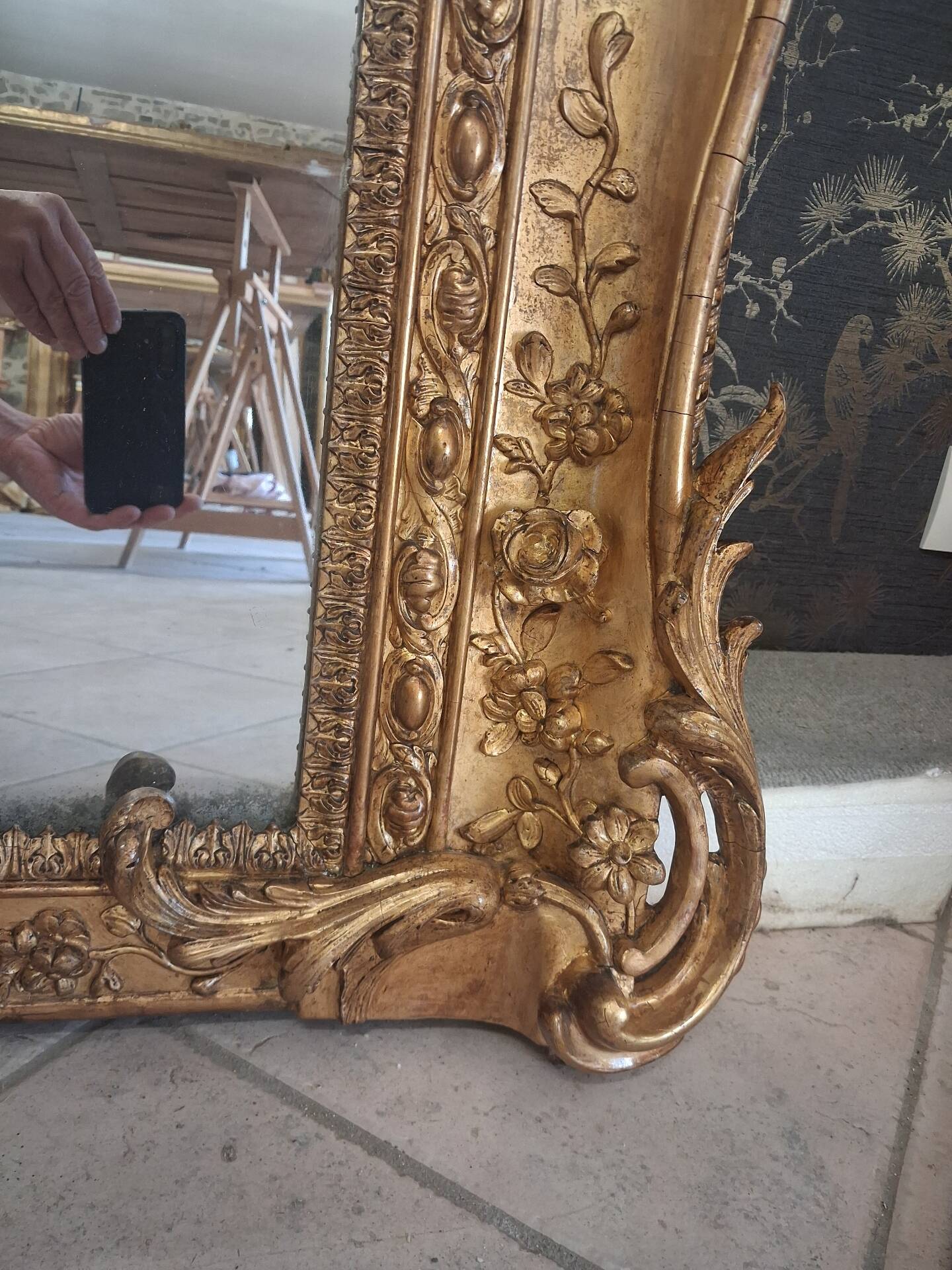 Mirror restoration 242 x 163