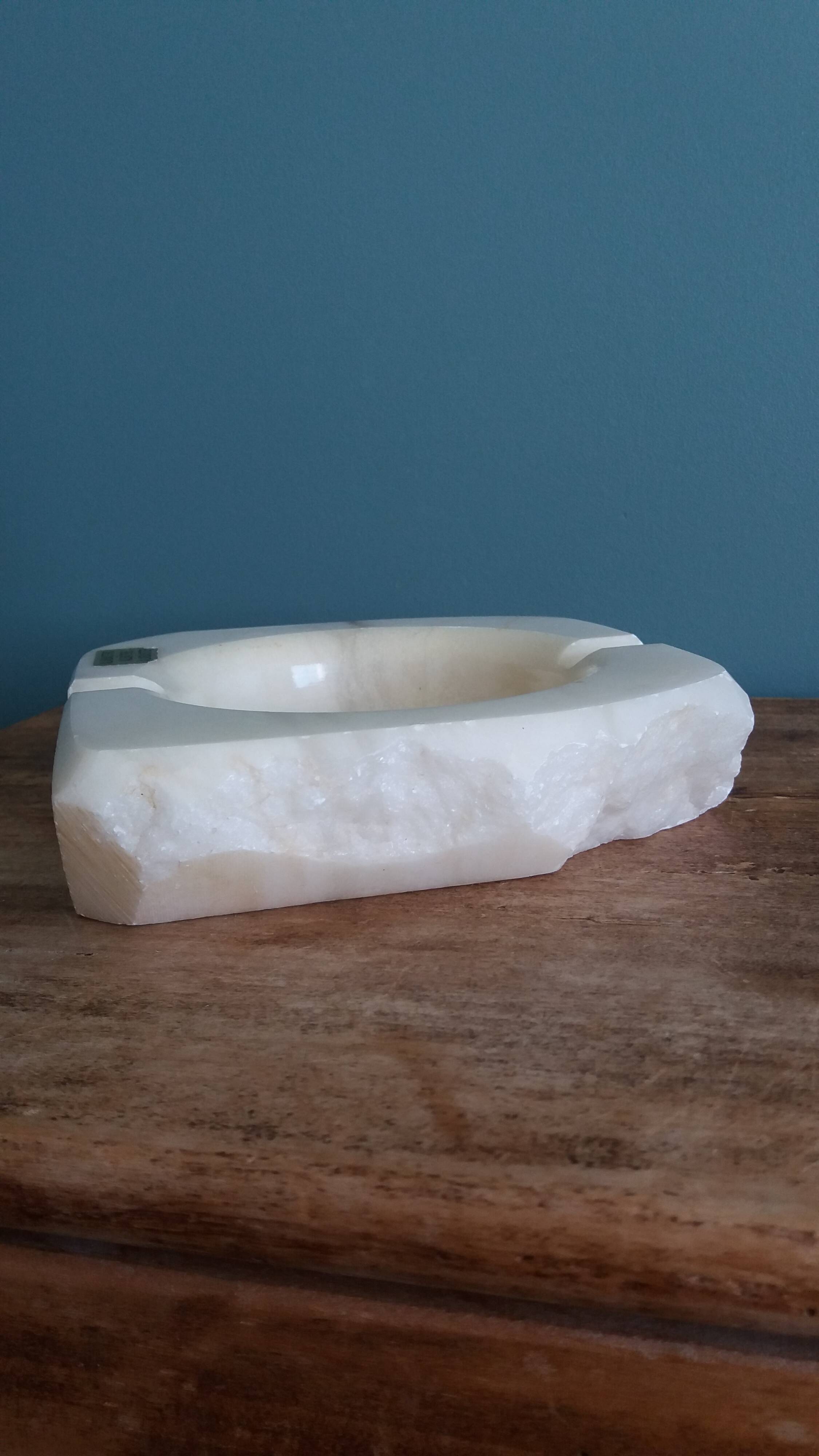 Alabaster ashtray, Italy