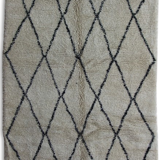 Carpet beni ouarain 100% wool, 300 x 210