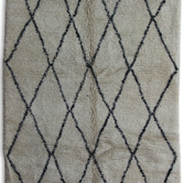 Carpet beni ouarain 100% wool, 300 x 210