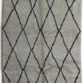 Carpet beni ouarain 100% wool, 300 x 210