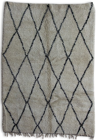 Carpet beni ouarain 100% wool, 300 x 210
