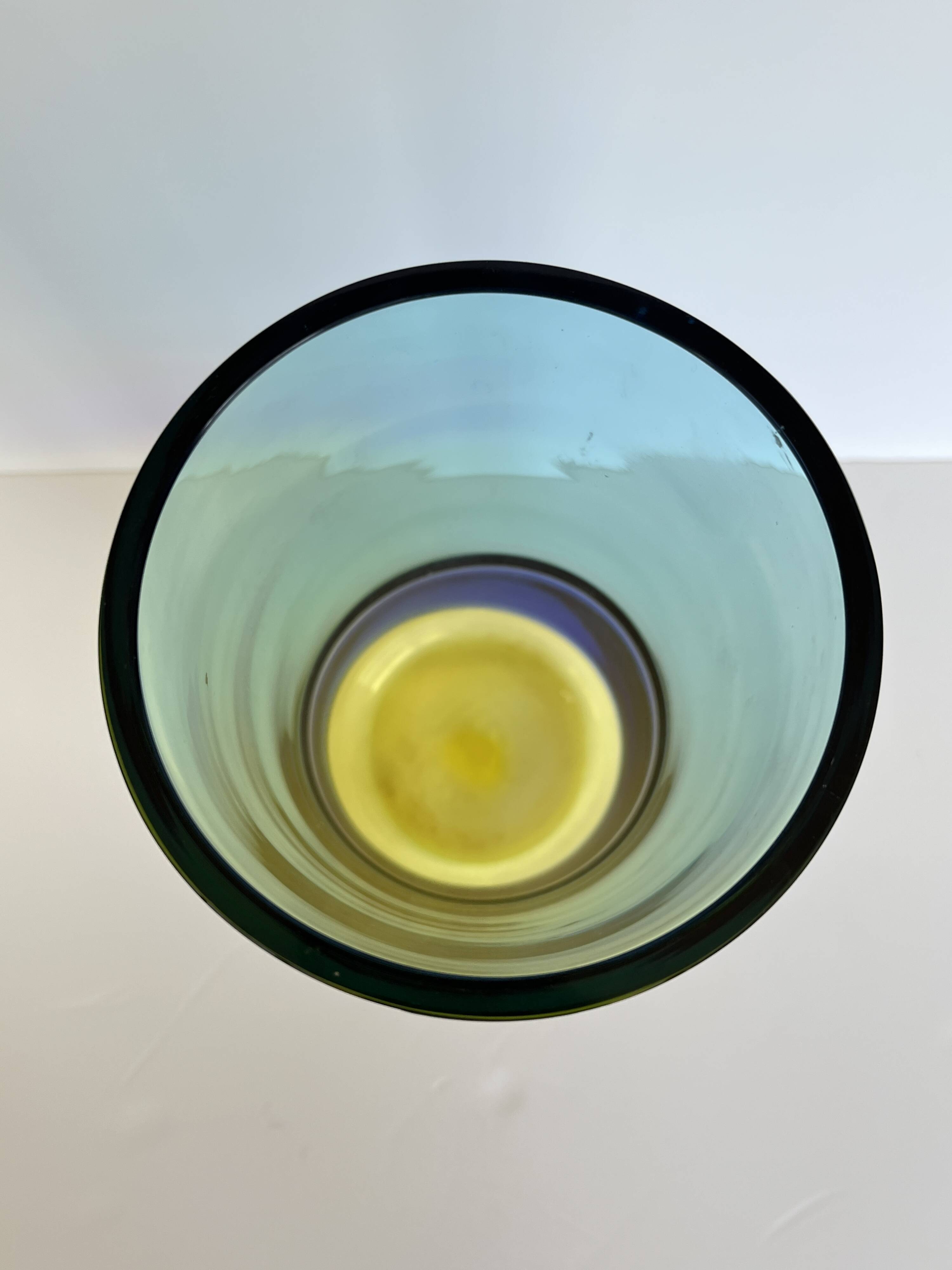 Murano - Alfredo Barbini, (1912–2007) - Vase - Large cylindrical vase