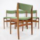 1960s Danish Teak Dining Chairs, Set of 4