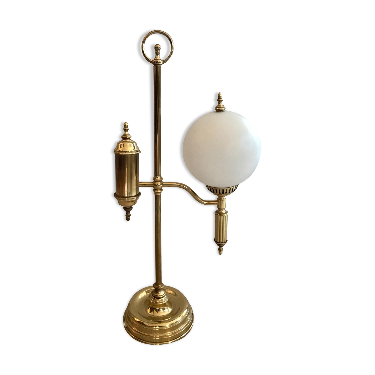 Brass lamp by Sölken Leuchten