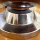 Large Vintage Space Age Table Lamp / 1970s Design - Ceramic & Chrome