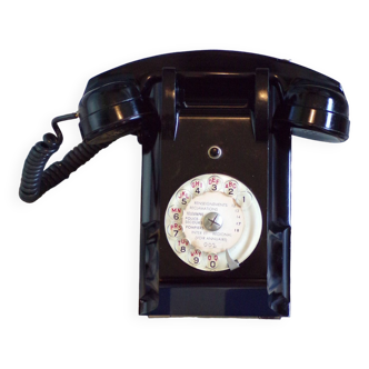 Bakelite wall telephone
