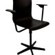 Vintage Galvanitas Pagholz school chair work with armrests dutch design