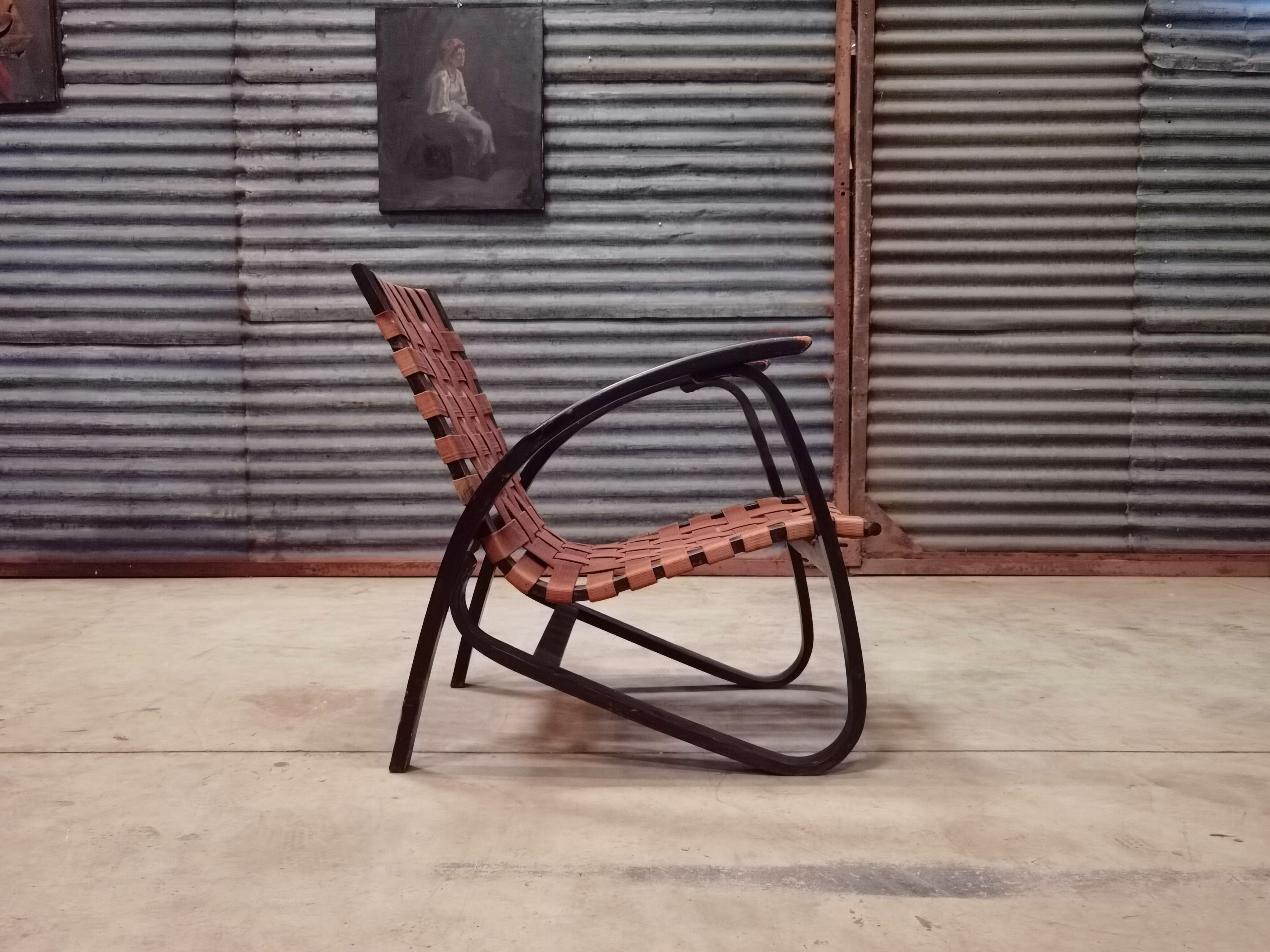 Pair of Jan Vanek armchairs for Up Zavody 1930