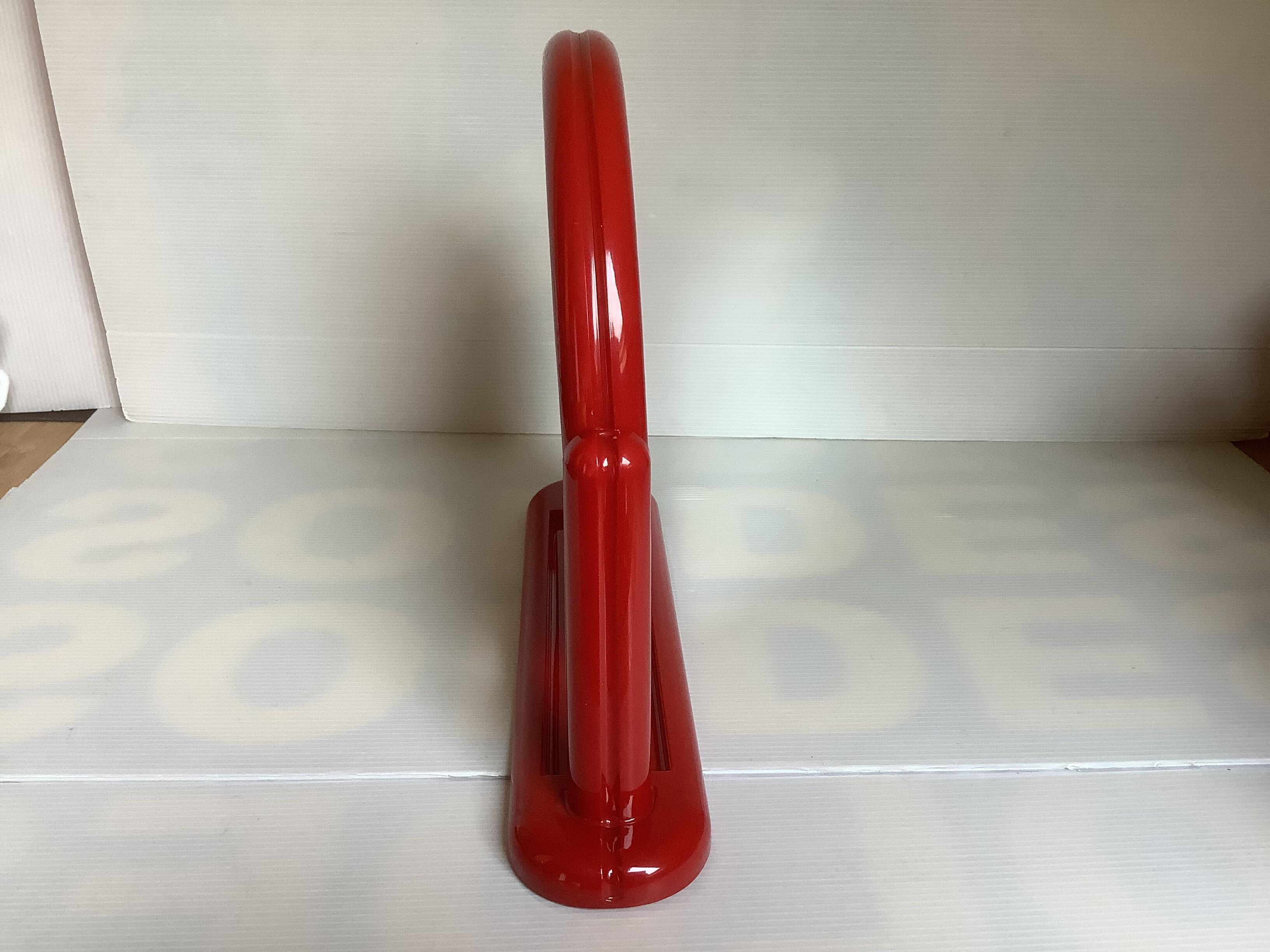 Tiger red plastic table mirror made in holland