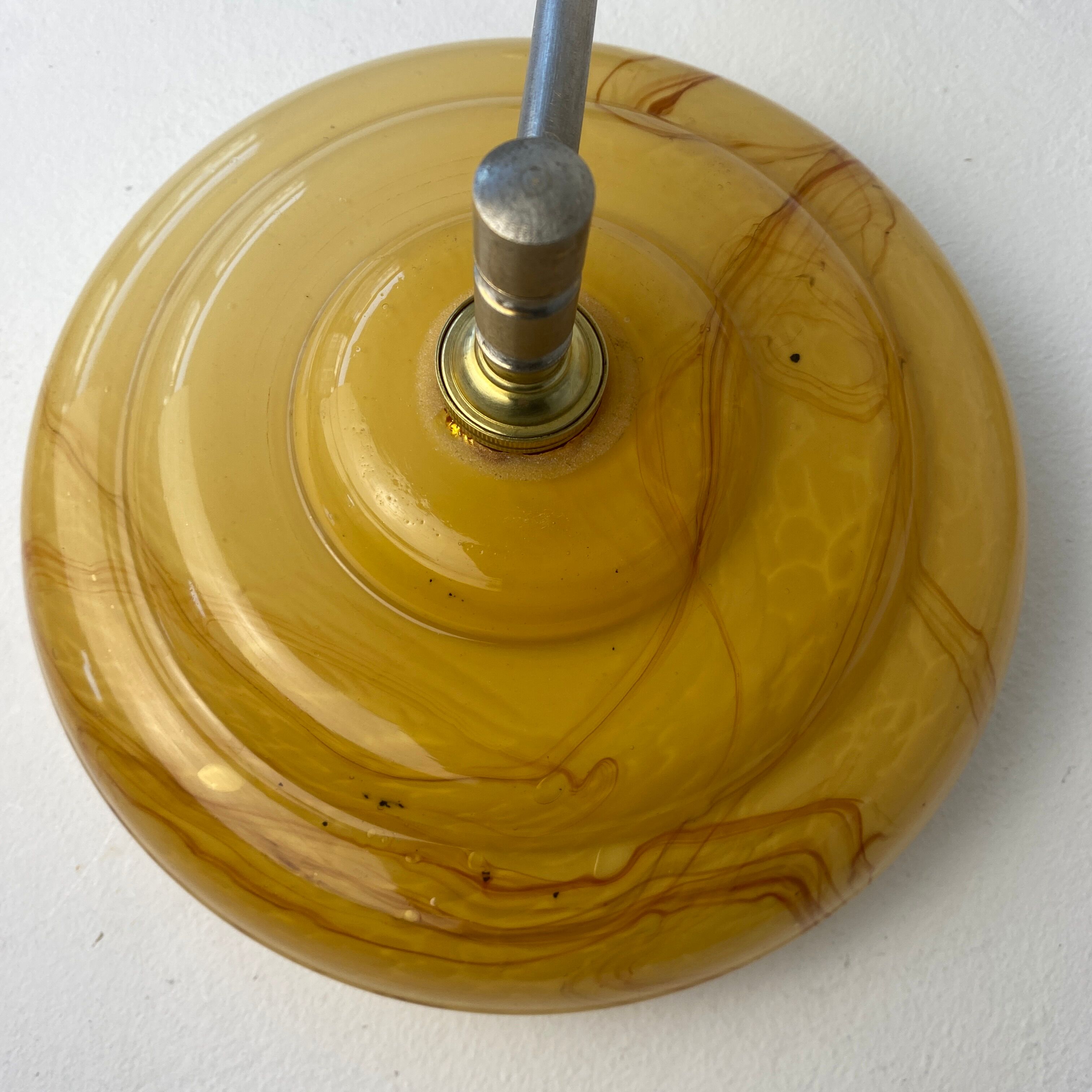 Set of 3 vintage wall lamps 1950