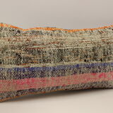 Turkish kilim pillow,30x60 cm
