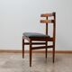 Chaises à manger du milieu du siècle en teck par Poul Hundevad