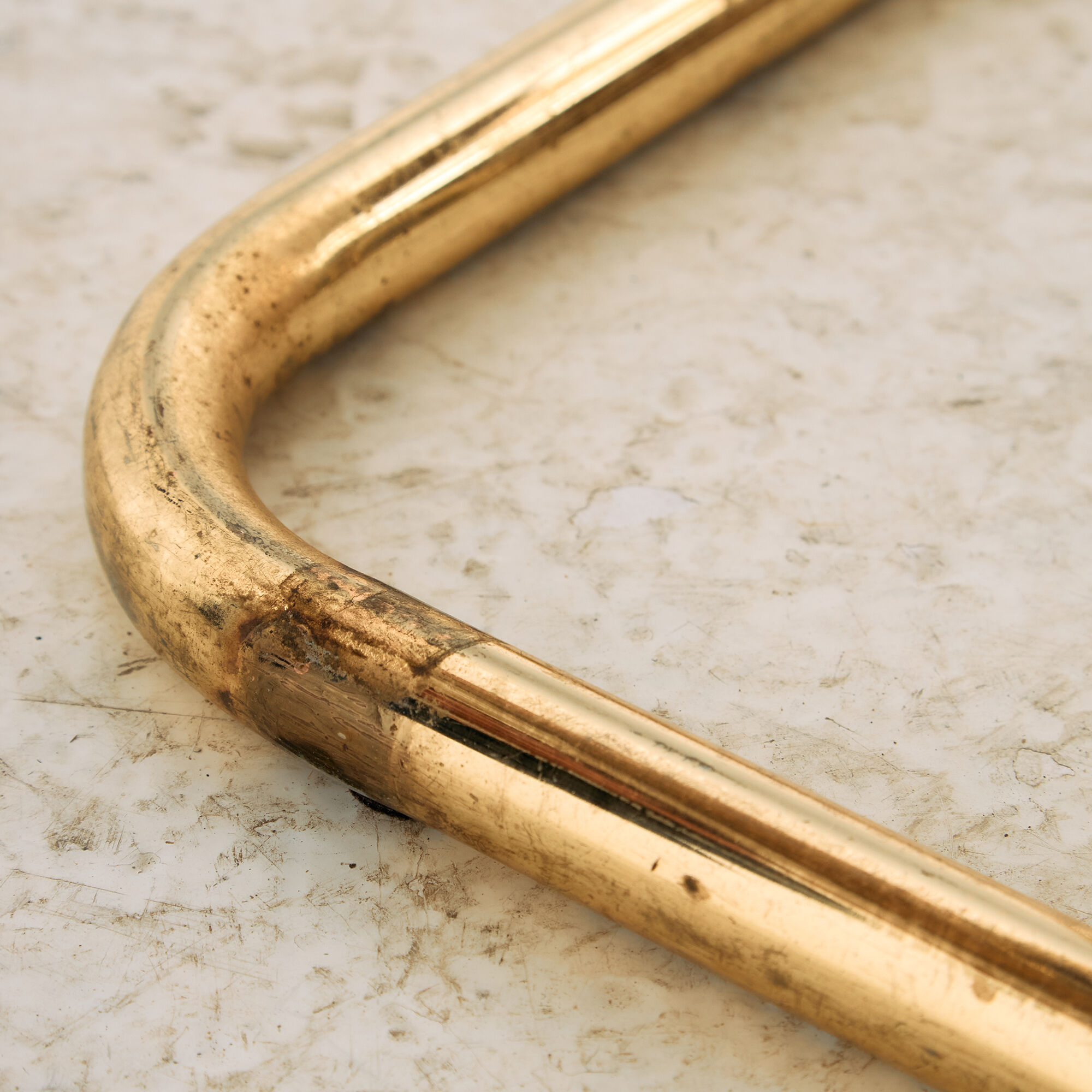 Metal and bamboo chair, set of 6