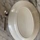 Oval dish blue flowers digoin