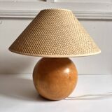 Lampe de chevet en bois