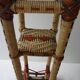 Rattan Wicker Floor lamp, around 1900