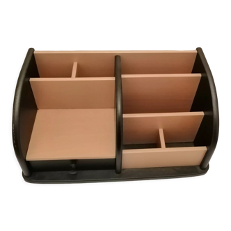 Wooden office organizer