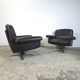 Vintage 1960s De Sede DS-31 leather lounge chair