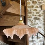 Suspension opaline vintage