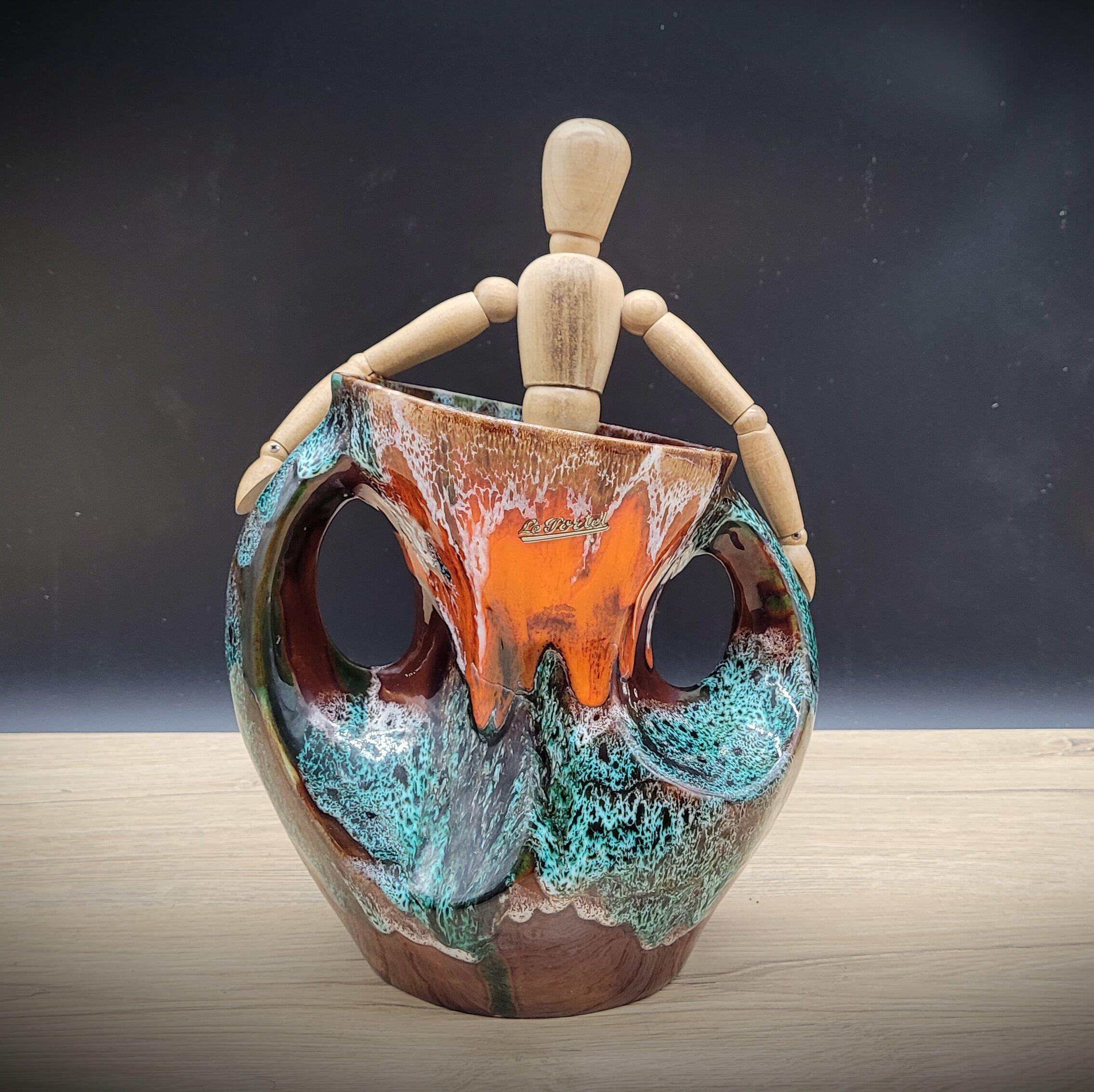 Le Portel ceramic vase