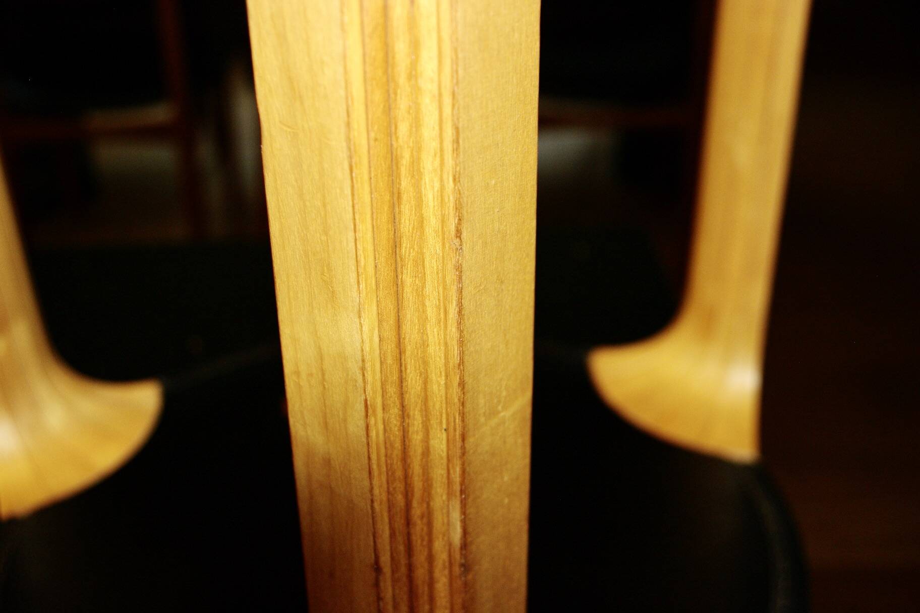 VINTAGE BIRCH AND LEATHER STOOL BY ALVAR AALTO FOR ARTEK