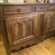 Important Louis XV style walnut sideboard.