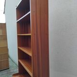 Vintage Scandinavian school teak bookcase