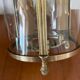 Vestibule lantern, gilded bronze, Louis XVI style
