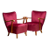 Pair of Art Deco Armchairs, 1930s, Czechoslovakia
