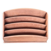 Wooden mail holder: vintage