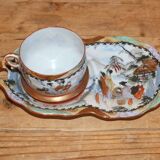 Duo of Japanese porcelain cups