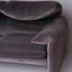 3-seater model Maralunga sofa by Vico Magistretti, Cassina
