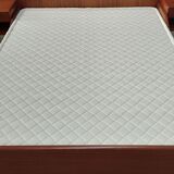 Vintage teak bed 2 places