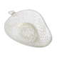 Strawberry salad in colorless glass
