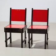 Rare Pair of Modernist Dining Chairs 1930s