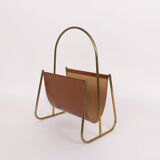 Magazine rack by Carl Auböck Austria 1951