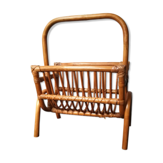Rattan magazine door