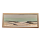 Large Original Swedish Oil on Canvas – 'Coastal Landscape' by Eric Cederberg (1897–1984) – Signed – vintage and framed – 36 × 87 cm (14.2 × 34.3 inches)